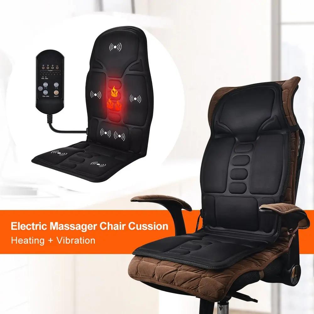 Massage Seat Topper | Portable Massage Seat Topper | Luxury Massage Seat Topper | Massage Seat Cushion with Heat Therapy Trendyzio
