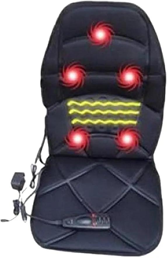 Massage Seat Topper | Portable Massage Seat Topper | Luxury Massage Seat Topper | Massage Seat Cushion with Heat Therapy Trendyzio
